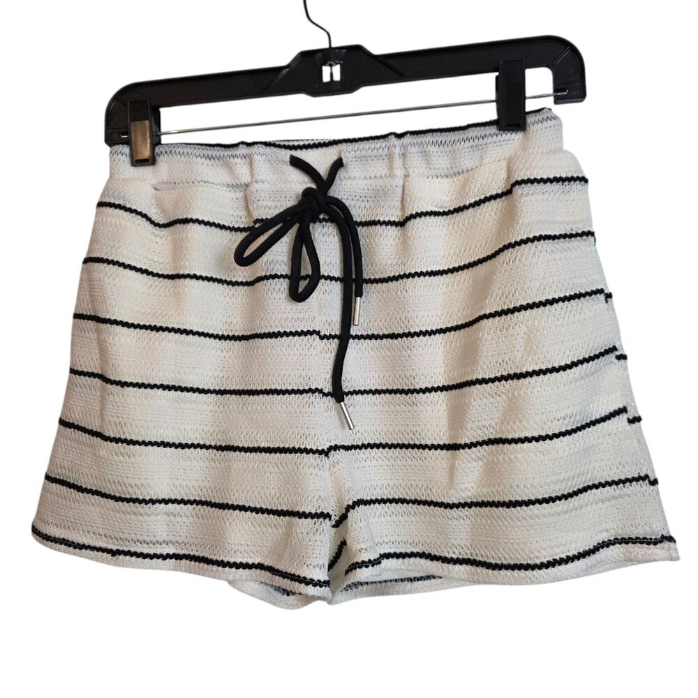 🔴 Heyson Women's Short Set White with Black Straps Half Sleeves Pockets Small - Picture 5 of 16